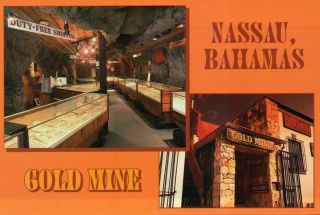 Gold Mine, Bay Street, Nassau, The Bahamas, Shop selling Gold, Silver