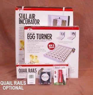 Little Giant Egg Incubator  Auto Turner  Fan Kit  Candler