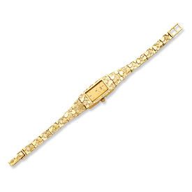 ladies gold nugget watches in Watches