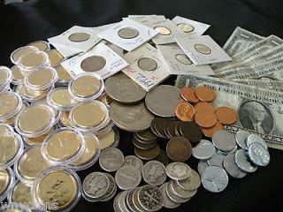 COIN COLLECTION SILVER BULLION, Wheats,steels, GOLD plate,Currency #30