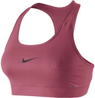 Ladies Pink Clay Nike Pro Victory Compression Sports Bra 375833 624