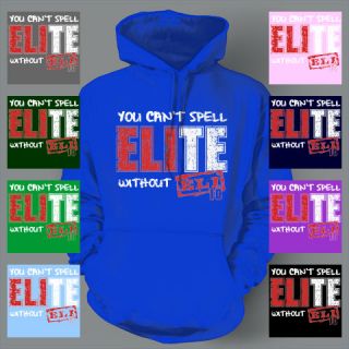 YOU CANT SPELL ELITE WITHOUT ELI NEW YORK GIANTS FOOTBALL JERSEY Mens