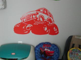 Blazer Monster truck Kids wall Art Room Decal Decals