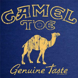 CAMEL TOE funny dirty punk towing T Shirt vintage M navy