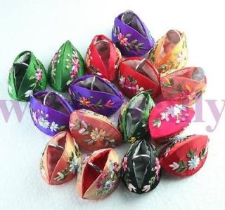 Wholesale 10 pc embroidery gossamer ring COINS bag