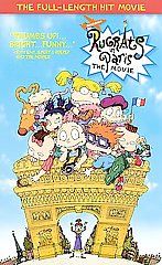 VHS Rugrats in Paris The Movie Animated Run Time 78 Minutes Rated G