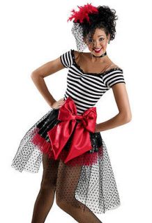 Dance Skate Costume Dress Jazz Tap Twirl Strut 5900