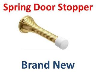 Spring Brass Door Stopper Gold Stop Proctection Wall Stoppers