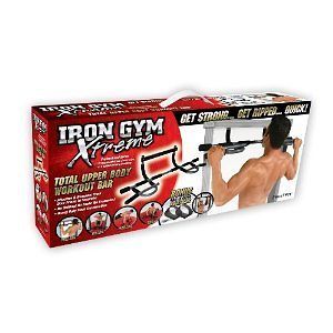 Newly listed New Iron Gym Total Upper Body Workout Bar Extreme Edition