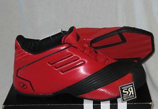 New Adidas TMAC 1 Tracy McGrady Shoes Red Black Retro Scarlet
