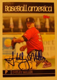 Shelby Miller autographed 2010 Topps Tools Trade #TT21