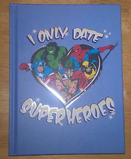 Only Date Superheroes Hardcover Notebook Journal DC Comics Hulk