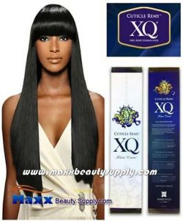 Milkyway XQ Cuticle Remy Human Hair Fortified Cuticles Yaky Weave 10S