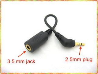 5mm to 3.5mm Earphone Headphone Jack Cable Adapter