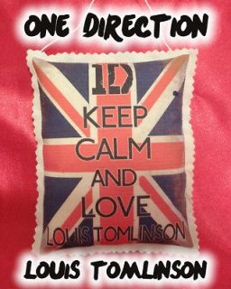 KEEP CALM & LOVE LOUIS TOMLINSON~One Direction Door Hanger Ornament