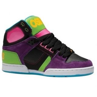 NEW YOUTH OSIRIS NYC 83 SLIM SHOES MLT/BLK/LIME