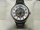 MENS ANDROID WATCH RADIUS SKELETON AUTOMATIC 21j AD510 STAINLESS STEEL
