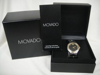 Authentic MOVADO SE Two Tone 81 G1 1892 Mens Watch