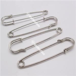 10 LARGE OVERSIZED METAL 3 INCH RUST PROOF SAFETY PIN G