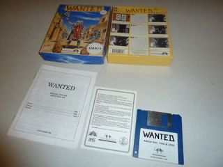 Amiga Game   Wanted by Infogrames ۩ 10,000+ Items in my shop mostly