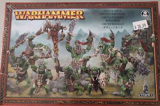 Warhammer Fantasy Orcs SAVAGE ORCS BRAND NEW   IN STOCK