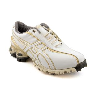 Asics Lady Gelace Womens Size 6 White Apron Leather Golf Shoes