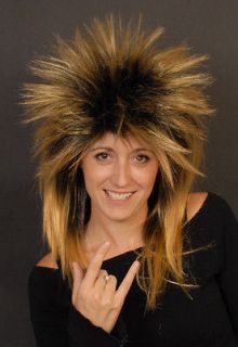 TIna Turner 80s Punk Style Costume Party Wig
