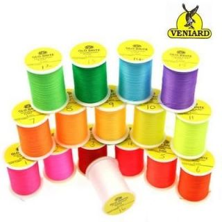 GLO BRITE FLOSS  brightest fly tying floss available  25 yds FLHot