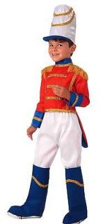 tin toy soldier child costume medium 8 10 christmas nutcracker drummer
