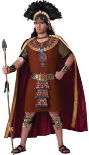 Mayan King Native Warrior Deluxe Men Costume M