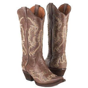 GYPSY GIRL Commanche Western Boots Womens New Size