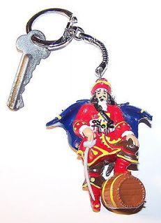 CAPTAIN MORGAN Pirate 2” Plastic Key Chain/Key Ring – FREE