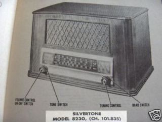 silvertone radio in Radio, Phonograph, TV, Phone