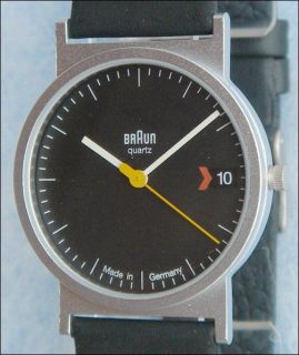 BRAUN Design   MADE IN GERMANY Wristwatch 3802 AW20 AW 20   Dial BLACK