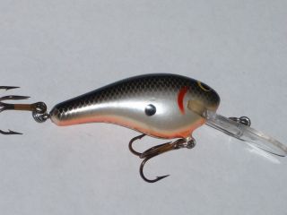 Bagley DKB2 O4 Black on White Shad Diving Killer B2 Dredge Fishing