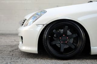 18X9.5/10.5 VARRSTOEN INFITITI G35 G37 03 2011 WHEELS