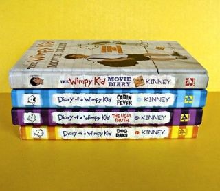 Lot Diary of a Wimpy Kid Books Cabin Fever Movie Diary Ugly Truth Dog
