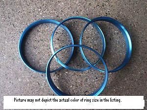 74.1 72.56 Metal Hubcentric Hub Centric Rings Ring Set BMW Wheels Rims