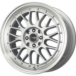 New 17X7.5 5x100/5x114.3 DRAG DR 44 Gun Metal Wheels/Rims