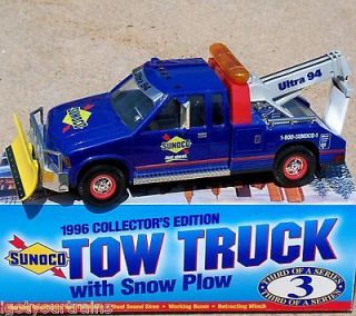 Newly listed 1996 Sunoco Gas & Oil Wrecker Tow Truck & Snowplow #3