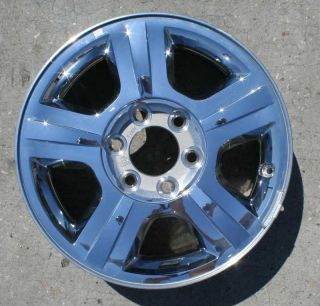 OEM 17 CLADDED CHROME ALLOY WHEEL FOR 2005,2006 FORD EXPEDITION