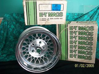 ET  CROSS WIRE ** 1 pair  Vintage, Unilug designed for GM, Ford