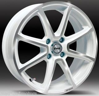 15 WHITE FX2 ALLOY WHEELS FITS FORD FIESTA BST