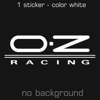 OZ RACING Sticker Decal   Multiple sizes and colors   Pegatina
