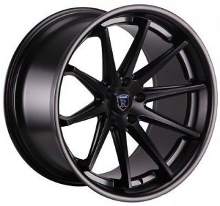 20 ROHANA RC10 STAGGERED WHEELS 5X114.3 MATTE BLACK FITS FORD MUSTANG