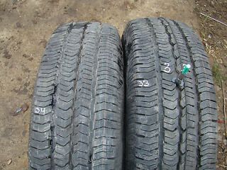 TWO GOODYEAR WRANGLER ST 235 75 16 NEW TAKEOFF GOOD TIRES #33 34