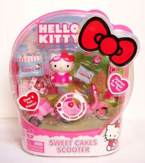 NEW Sanrio Mini Hello Kitty Sweet Cakes Scooter Remote Control R/C