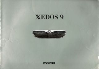 Mazda Xedos 9 2.5i V6 1994 UK Market Launch Sales Brochure