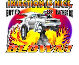 INJECTION IS NICE BLOWN 84 EL CAMINO T SHIRT #4924 BBC