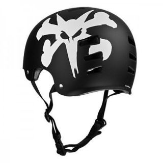 BONES Evolution Rat Helmet Black/White Bones Wheels Skateboard Helmet
